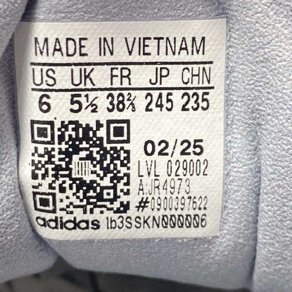 Adidas Samba XL J Blue/ Purple - Picture 7 of 8